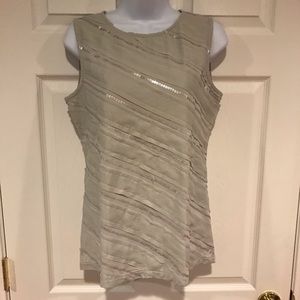 Ann Taylor Embellished Tank